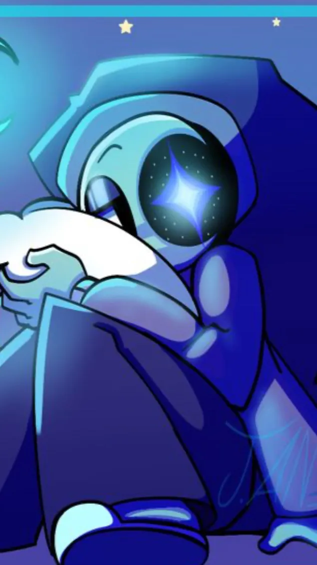 ai character: Astro  background