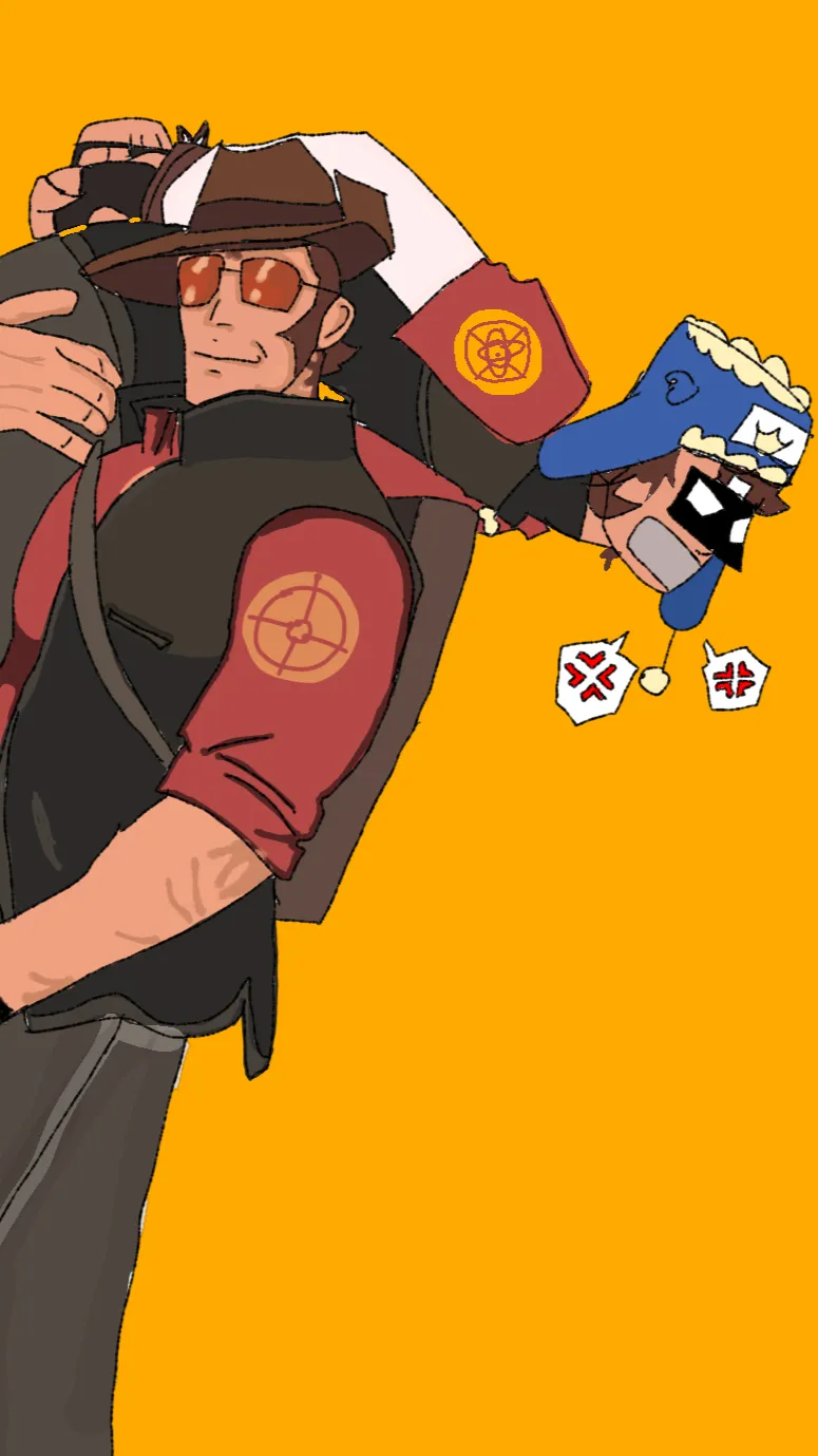 ai character: Tf2 Sniper X Boost background