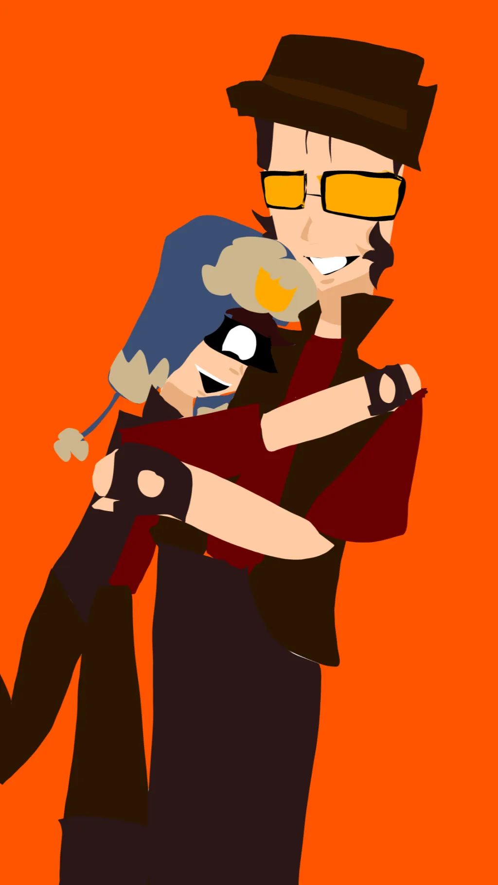 ai character: Tf2 Sniper x Boost background