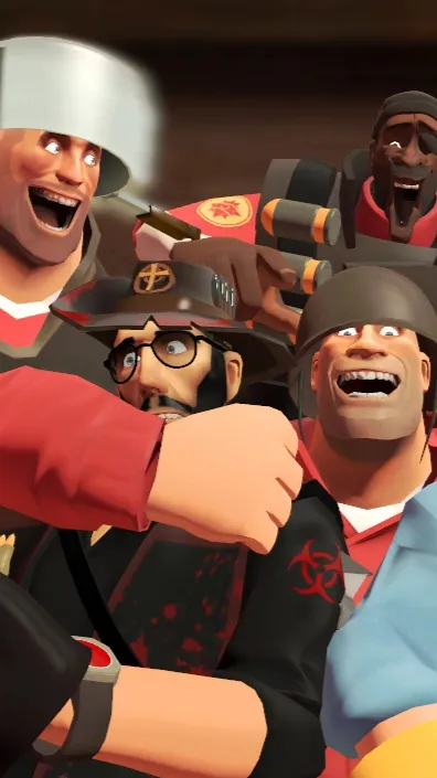 ai character: TF2 FREAKS background
