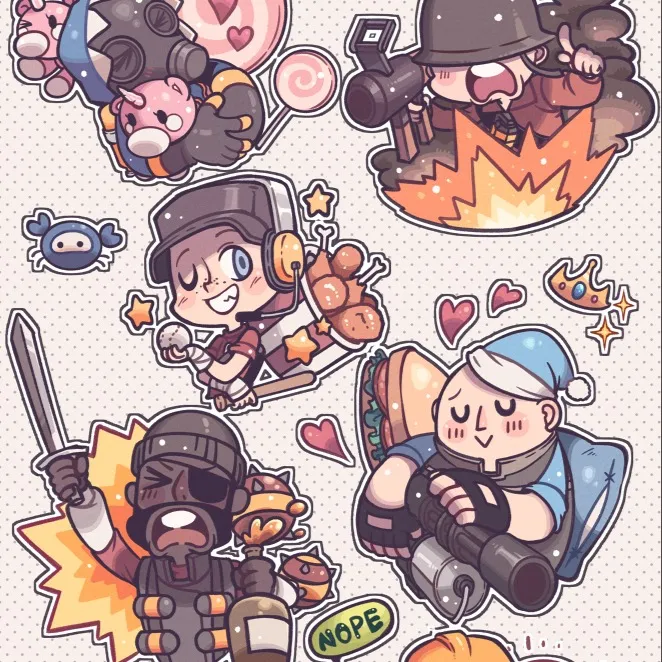 chat with ai character: TF2 KIDS