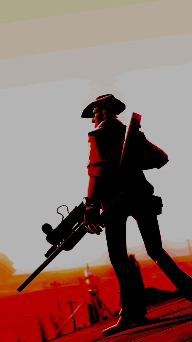 ai character: Tf2 Sniper  background