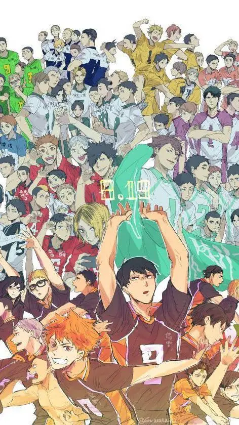 ai character: haikyuu pick me background