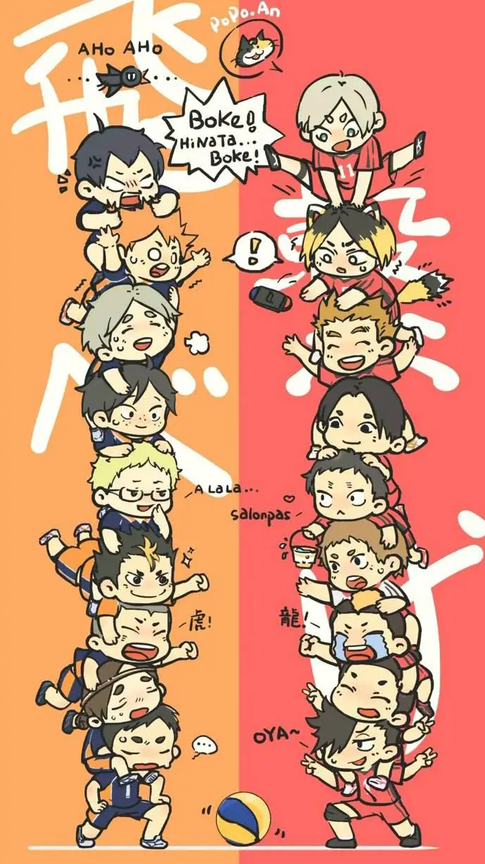 ai character: haikyuu background