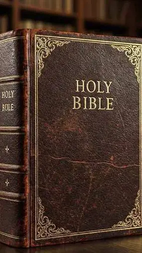 ai character: Holy Bible background