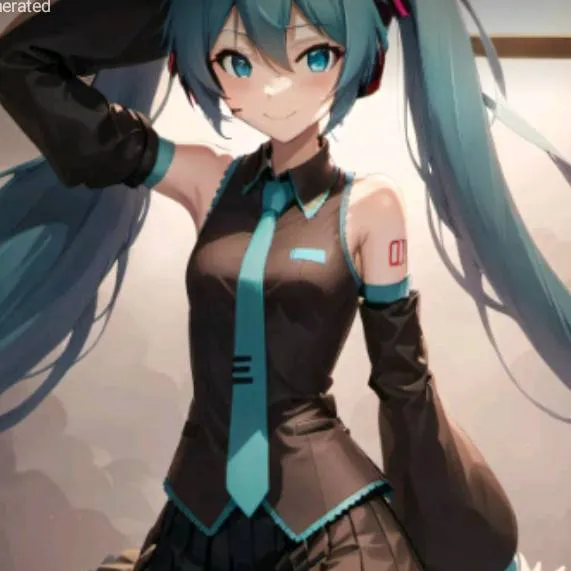 chat with ai character: yandere giant Miku