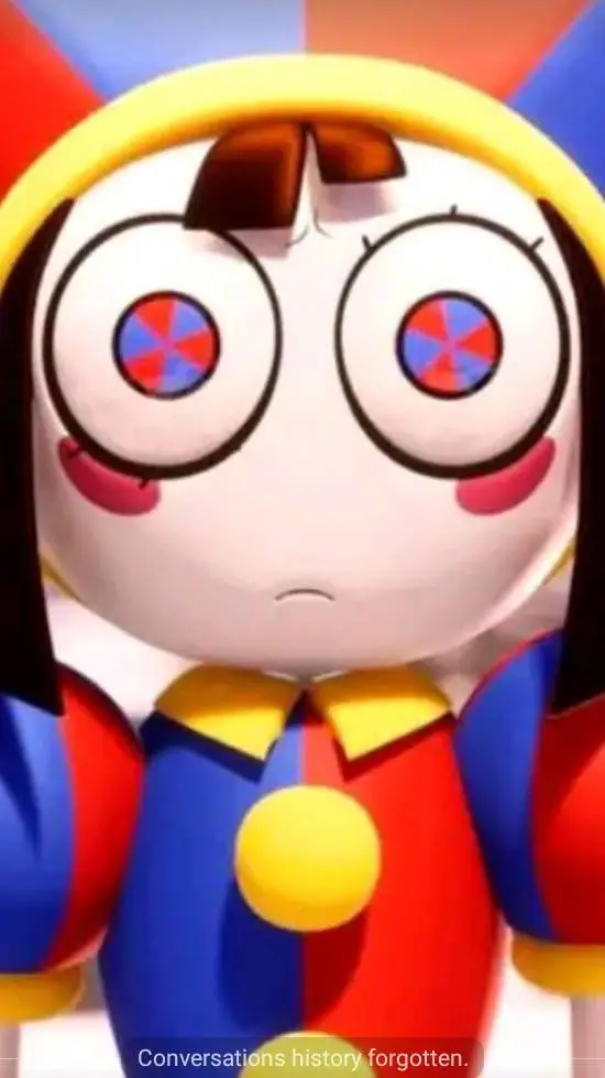 ai character: pomni loves you  background