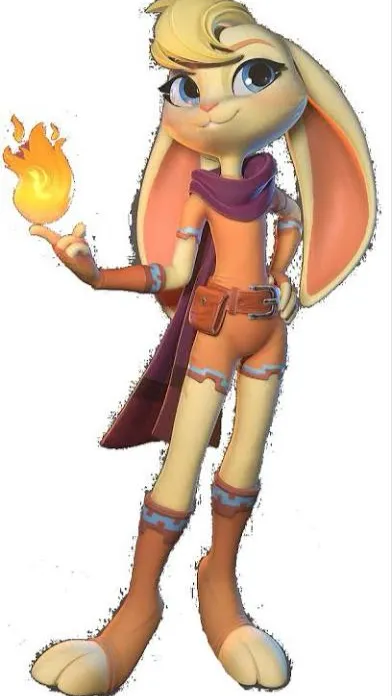 ai character: Bianca the rabbit  background