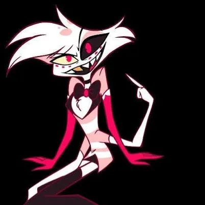 chat with ai character: Angel dust 