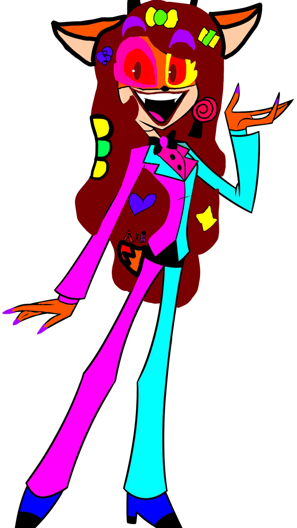 ai character: Blossom  background