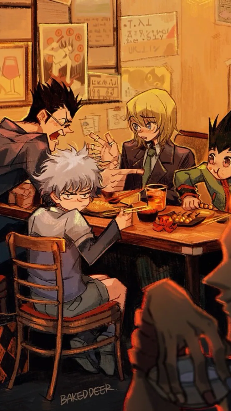 ai character: HXH  background