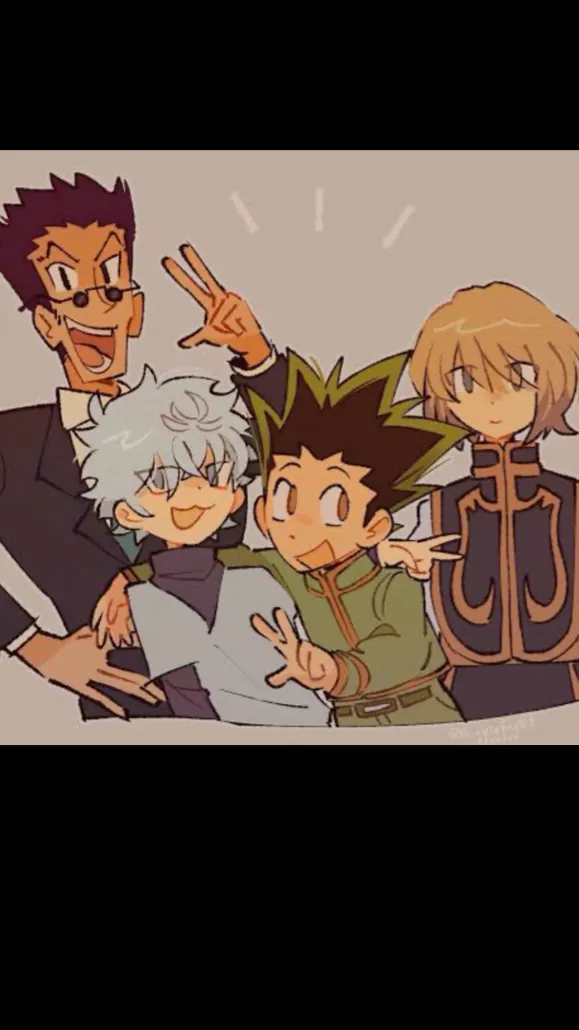 ai character: HXH meet Gon fam!  background