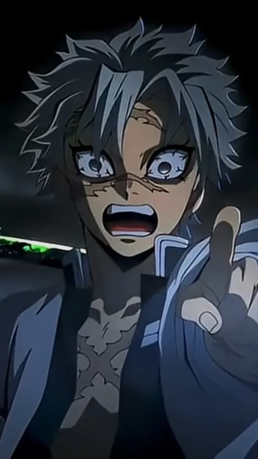 ai character: Sanemi Shinazugawa background