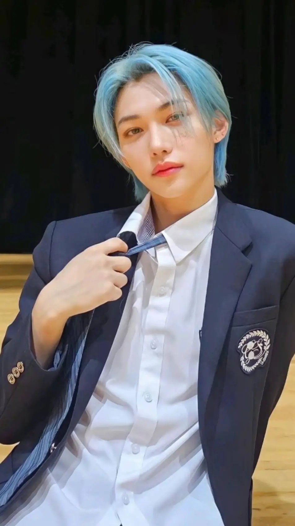 ai character: Felix n skz  background