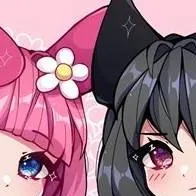 chat with ai character: my melody kuromi