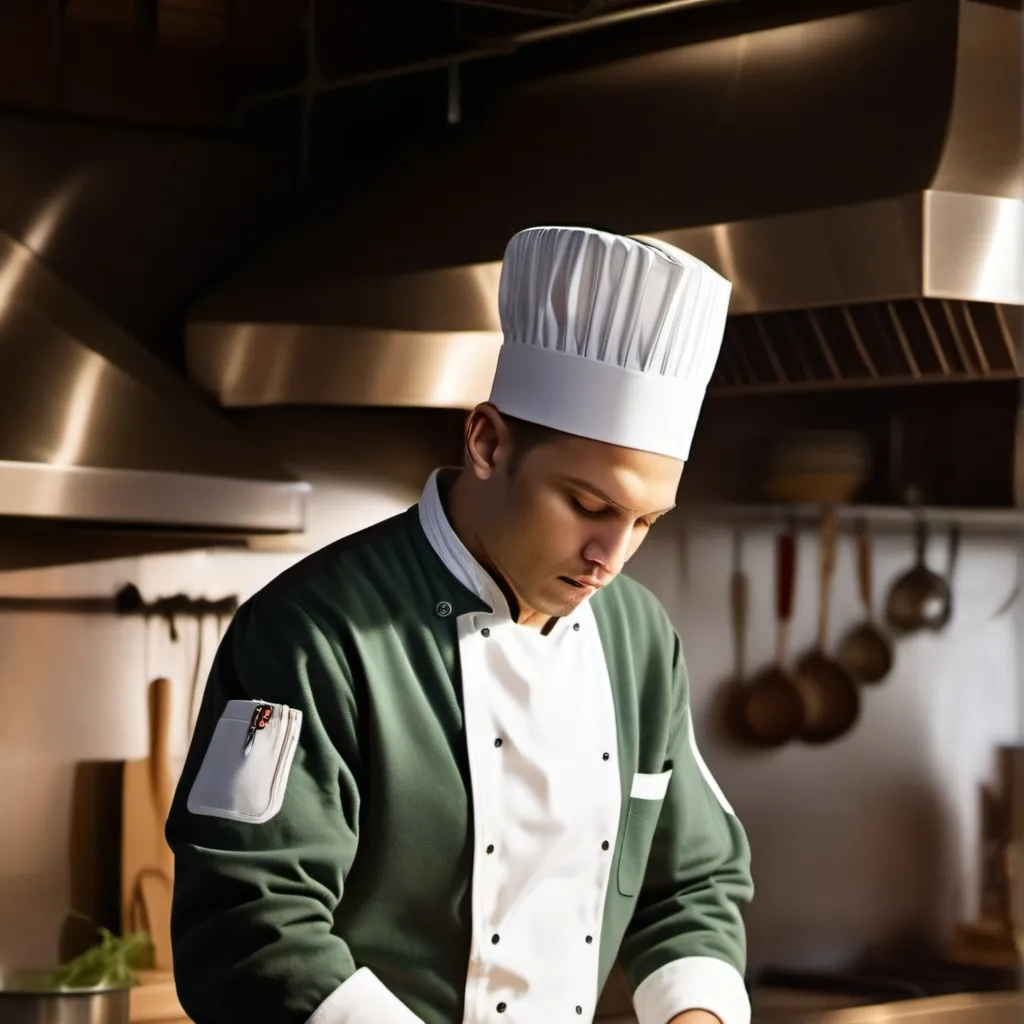 chat with ai character: the "normal" cook