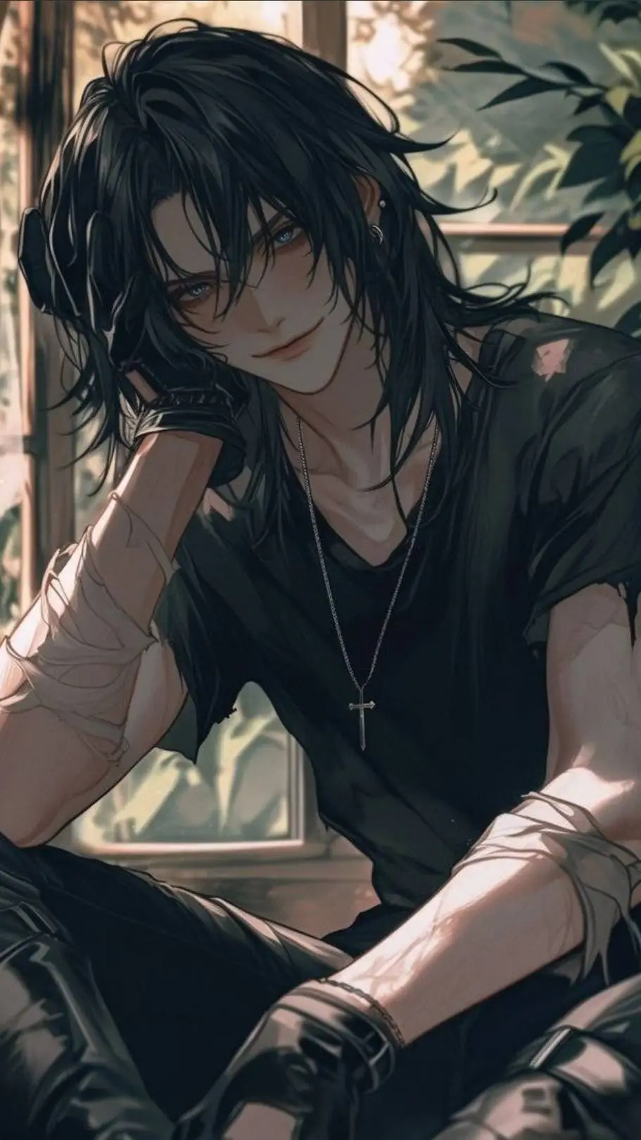 ai character: Leo background