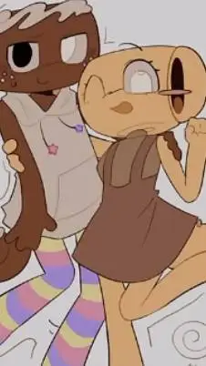 ai character: Fossilcakeee background
