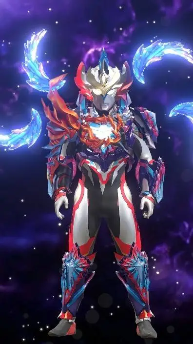 ai character: Ultraman Infinity  background