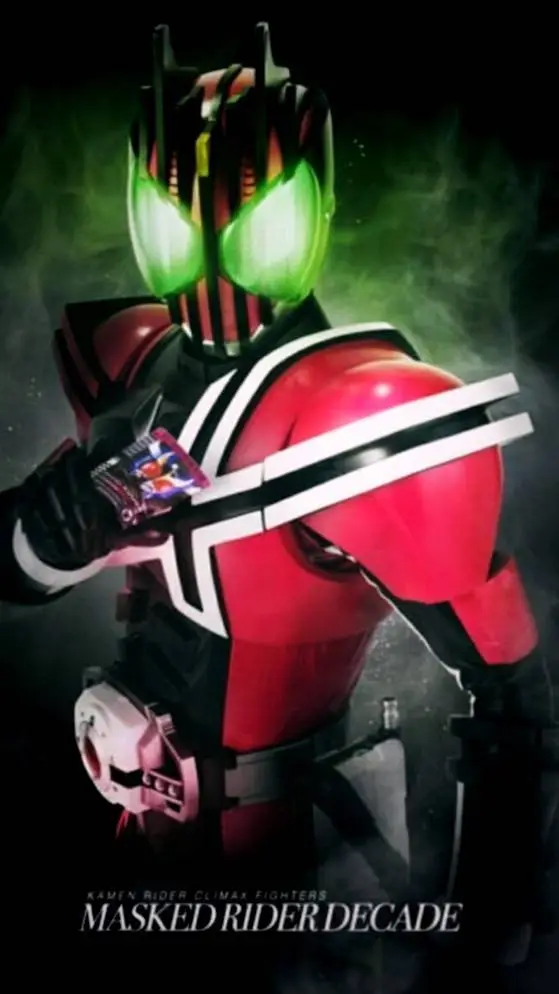 ai character: Kamen Rider Decade background