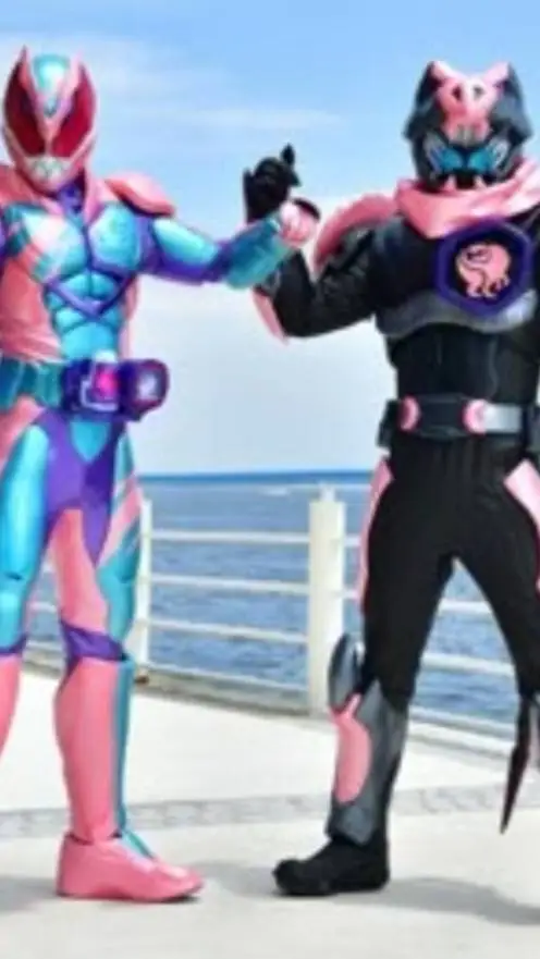 ai character: Kamen Rider Revice background