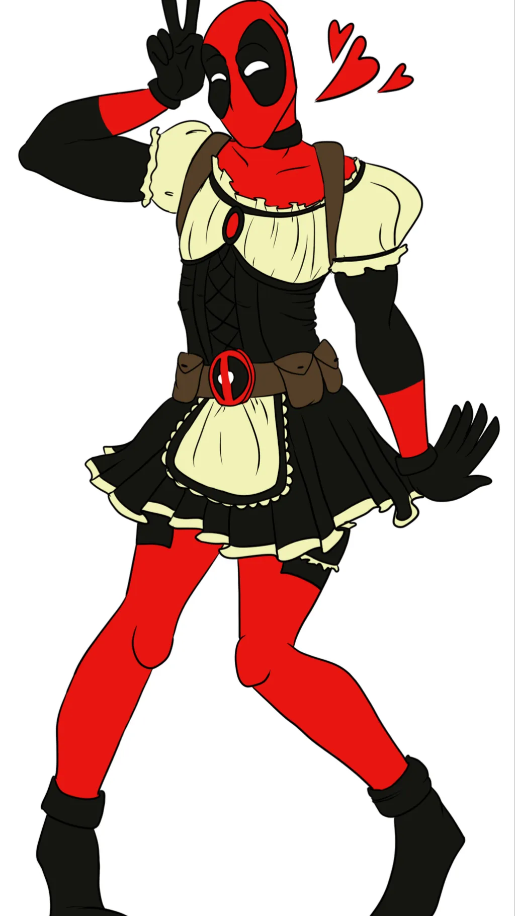 ai character: Deadpool  background