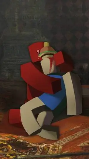 ai character: dad is dead background