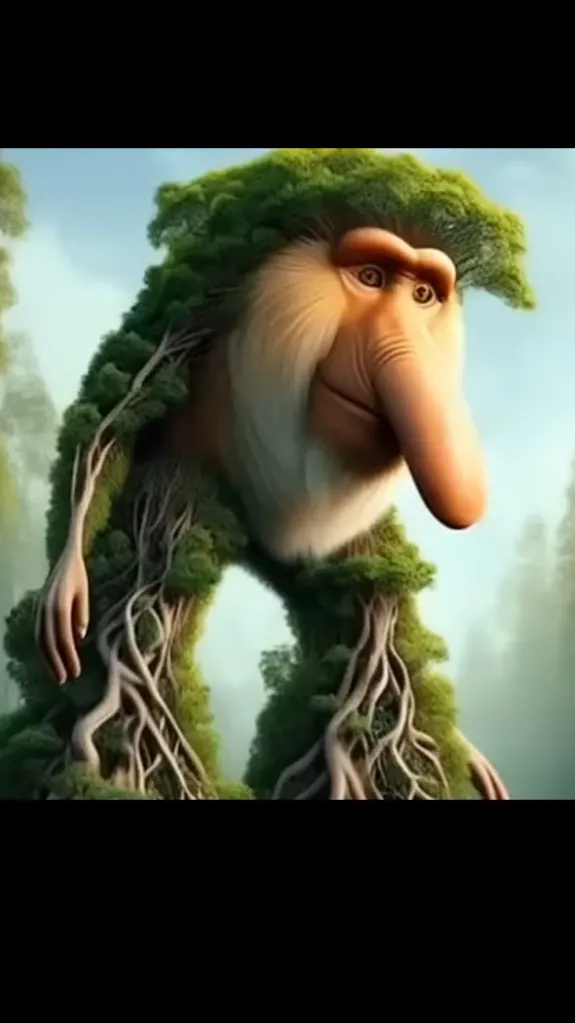 ai character:  Brr brr patapim  background