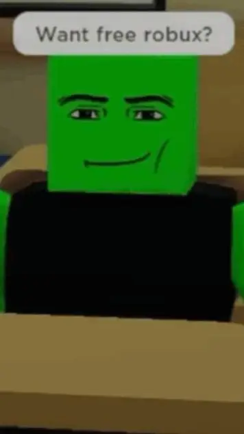 ai character: Green guy background