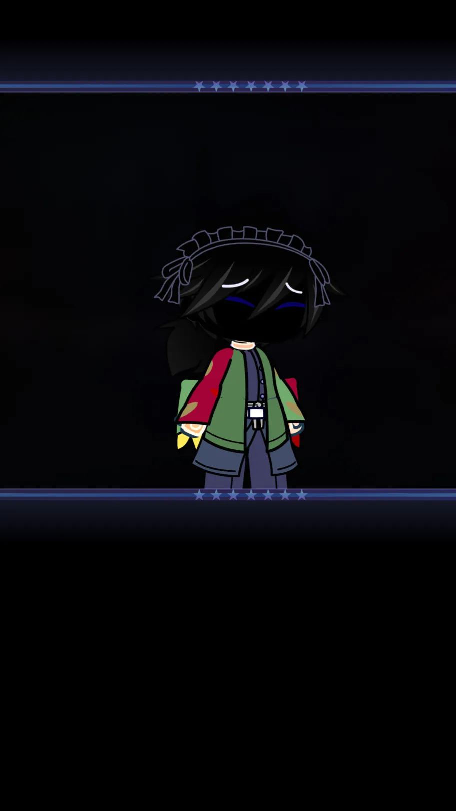 ai character: Giyu snap..  background