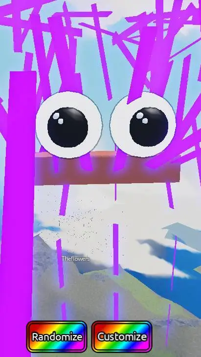 ai character: purple background