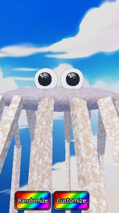 ai character: weepy background
