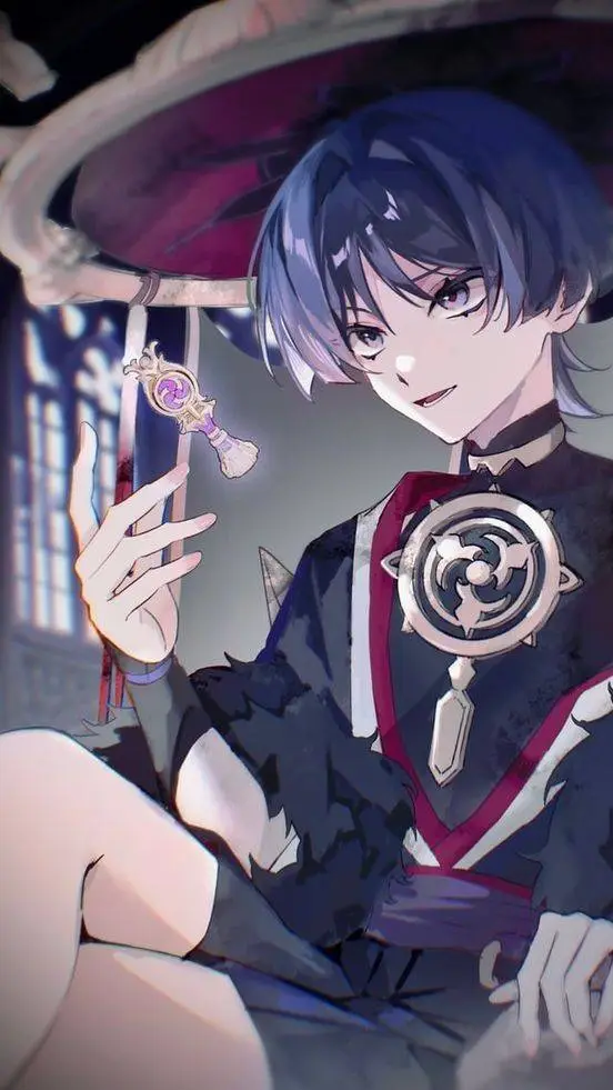 ai character: Scaramouche  background