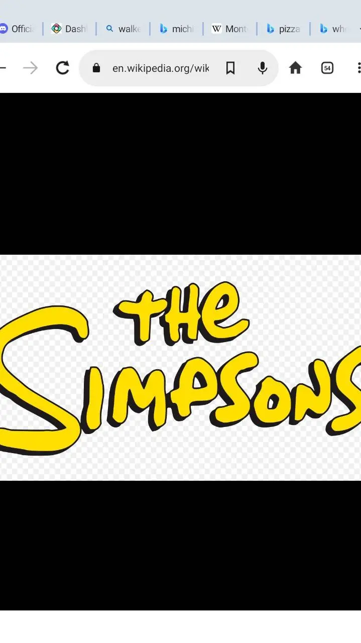 ai character: The Simpsons background