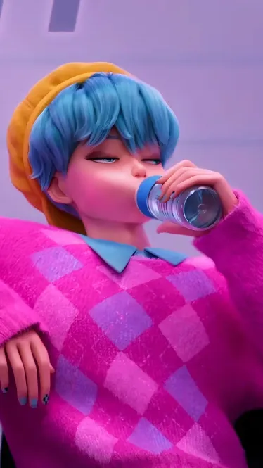 ai character: Baby Saja 4 background