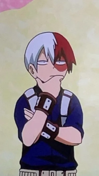 ai character: MHA SHOTO background