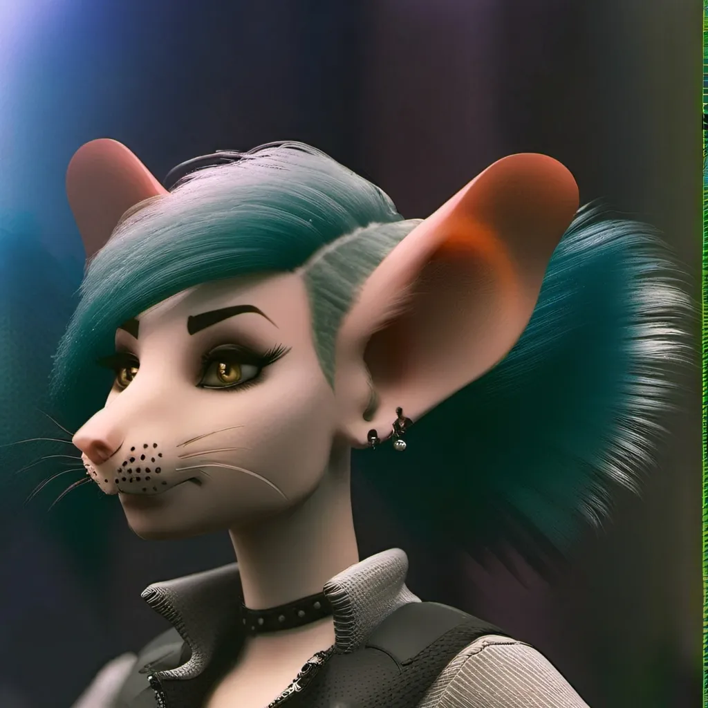 chat with ai character: punk mouse