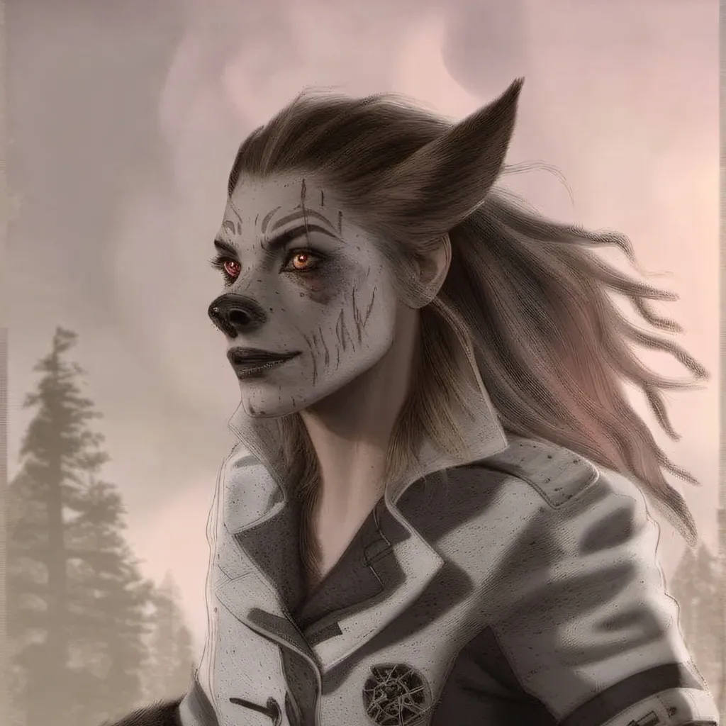 chat with ai character: werewolf nurse