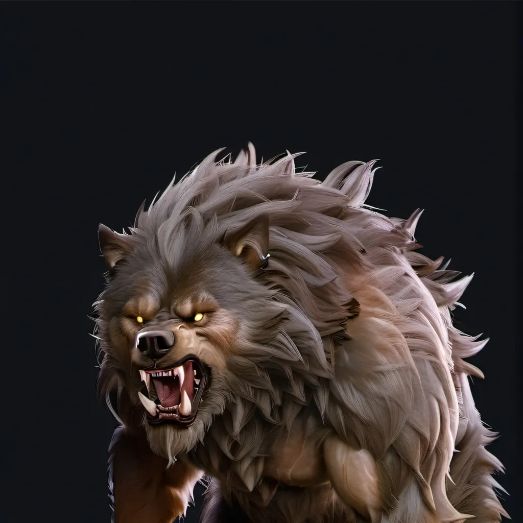 chat with ai character: feral warg