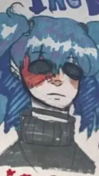 ai character: Sallyface background
