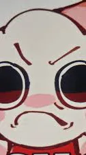 ai character: Shrimpo fakes background