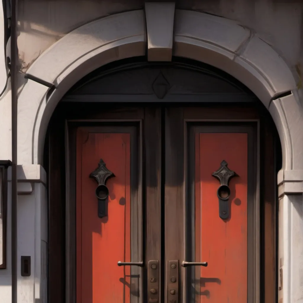 chat with ai character: door or door?