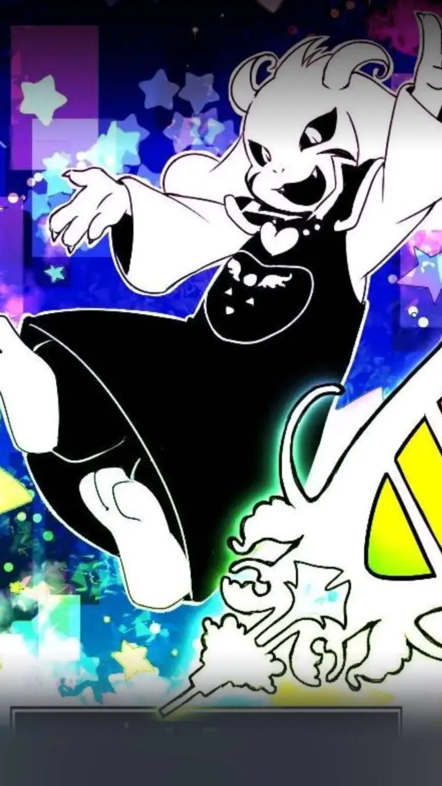 ai character: asriel dreemur  background