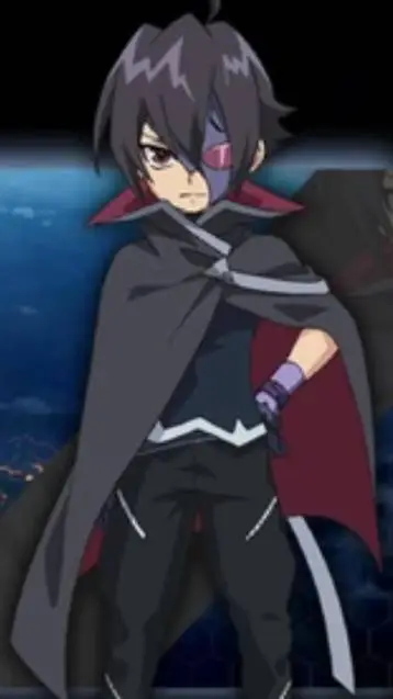 ai character: Magnus black  background