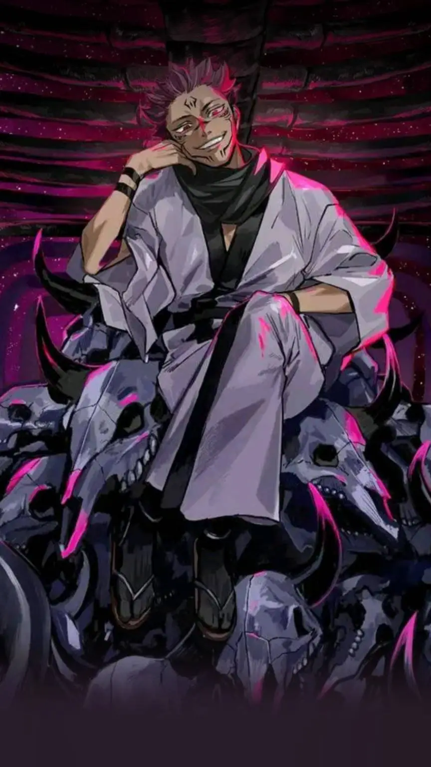 ai character: ryomen sakuna  background