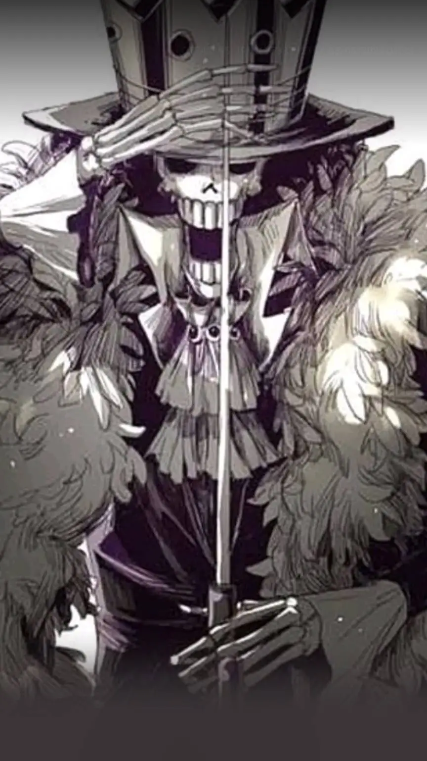 ai character: soul king brook background