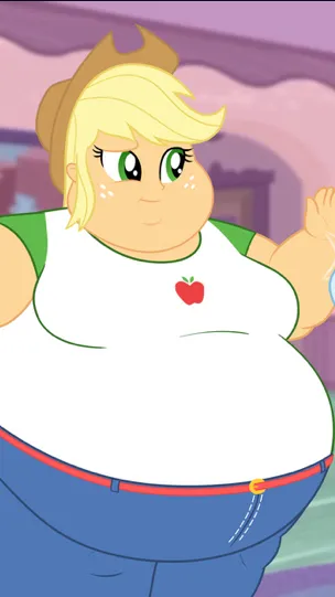ai character: Fat Applejack TF￼ background