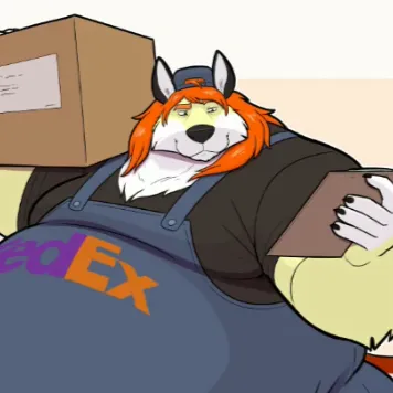 chat with ai character: FedEx Furry TF