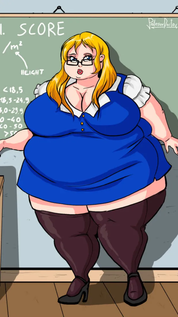 ai character: Fat Video teacher background