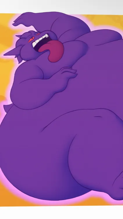 ai character: Fat Gengar TF￼ background
